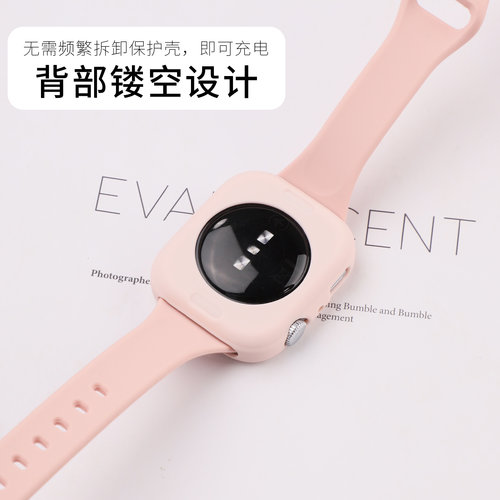 适用于华为fit4保护套智能手表watchfit4pro保护壳软硅胶半包HUAWEI镂空防摔运动透气舒适简约高级专用配件 - 图2