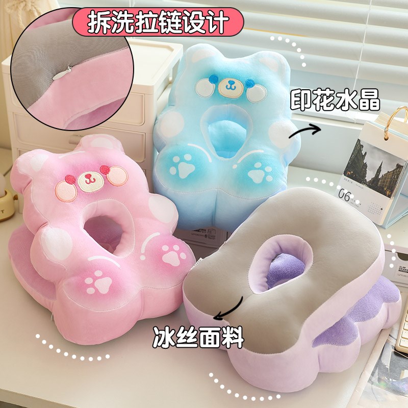 儿童午睡枕午休神器小学生趴睡枕教室桌上趴枕抱枕女生睡觉枕头夏 - 图0