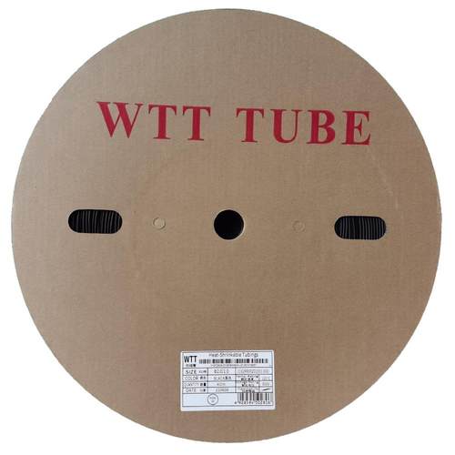 WTT2倍环保热缩管1-90mm印字黑色绝缘电工电线保护热缩套管 - 图0