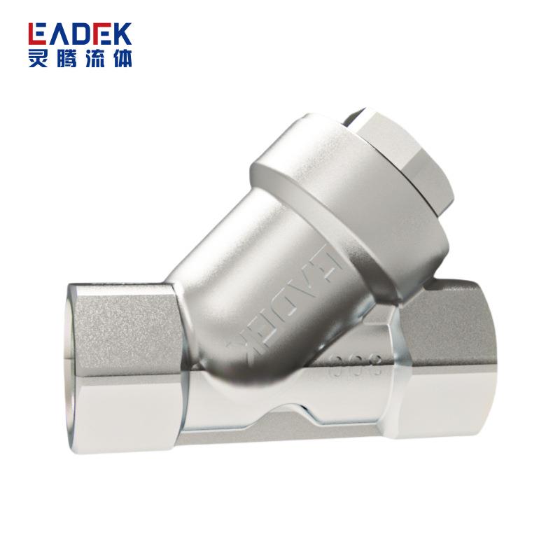 304 316不锈钢Y型丝扣过滤器 不锈钢工业管道过滤器4分6分1寸3寸 - 图0