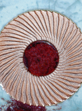 钧瓷挂盘陈奎峰大师纯手工圆满盘中式陶瓷赏盘家居装饰摆件工艺品