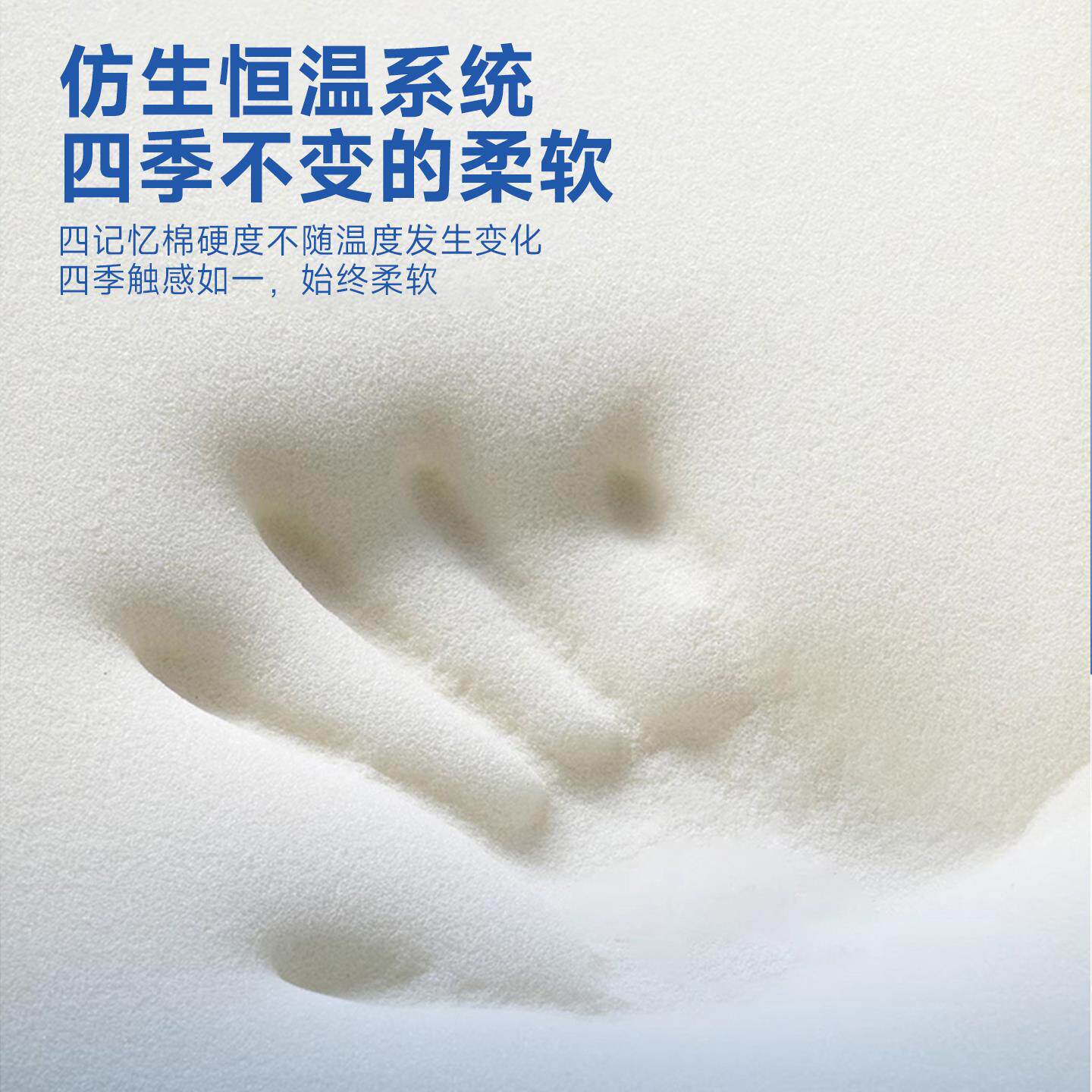 A类抗菌记忆棉枕头枕芯护颈椎助深睡记忆枕不塌陷酒店同款睡眠枕 - 图0