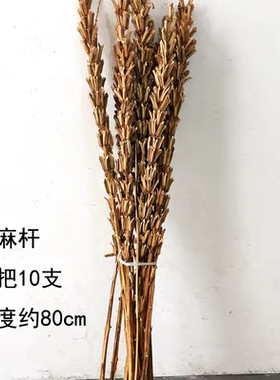 芝麻杆子干枝秸秆梗搬家乔迁新居用品芝麻开花节节高喜庆装饰道具