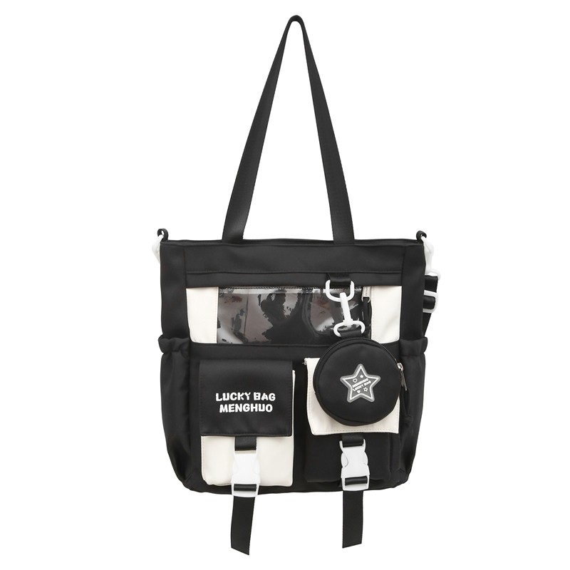 手提包男大容量单肩斜挎包初中生高中学生上课补习补课拎书手提袋,淘宝优惠券,粉丝福利购,淘宝优惠卷