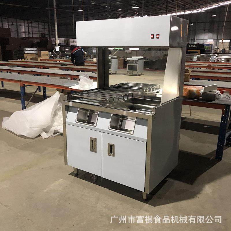 商用膨化机台式保温薯条工作台立式撒盐操作工作站快速,淘宝优惠券,粉丝福利购,淘宝优惠卷