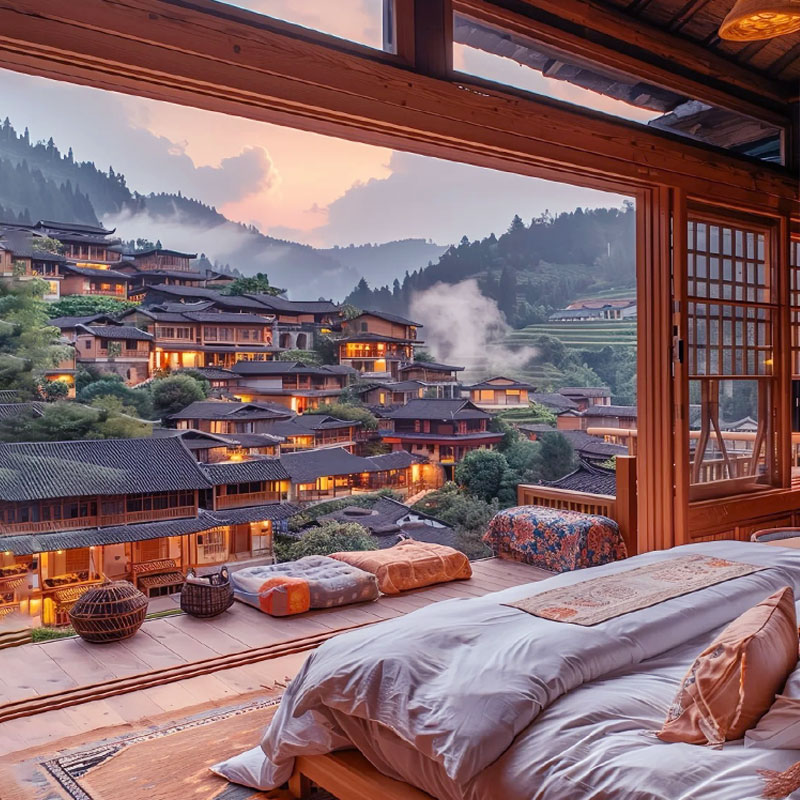 贵州旅游纯玩跟团游6天5晚黄果树瀑布小七孔千户苗寨天眼亲子游