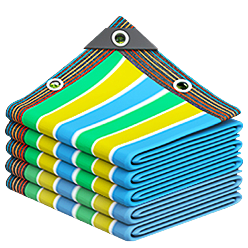 彩色遮阳网加厚加密防晒网彩条遮阴网游乐园庭院楼顶防晒遮光网,淘宝优惠券,粉丝福利购,淘宝优惠卷