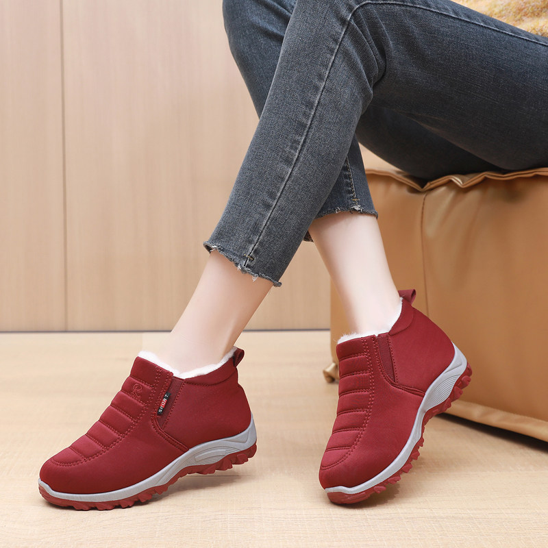 意迪森绵羊毛二棉鞋中老年人舒适老北京布鞋女士防滑妈妈鞋女秋冬,淘宝优惠券,粉丝福利购,淘宝优惠卷