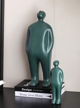 现代简约样板房间书房装饰摆件书桌桌垫笔尺杂志架耳机平板道具书