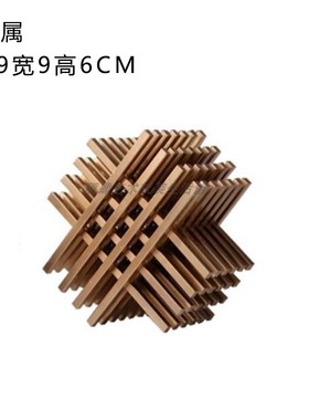 现代轻奢样板间装饰柜摆件书房书柜高柜民宿搭层架搭配组合饰品