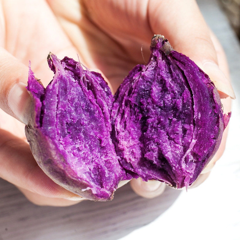 紫薯新鲜板栗红薯番薯地瓜蜜薯糖心10斤山芋烟薯香薯蔬菜农家自种