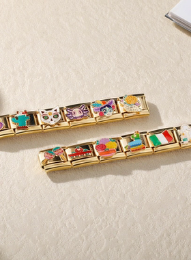 Hapiship模块手链DIY弹力表带