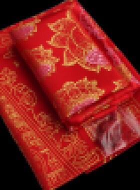 70.150加厚织锦缎刺绣y被面子往升咒被坨罗尼五件套宠物用