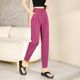Harem pants for women in summer thin i style loose 2025 new spring and autumn small feet pinch pants professional casual trousers radish