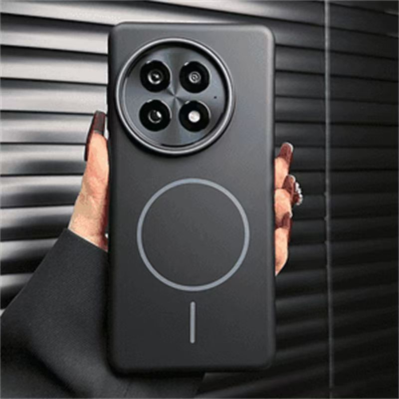 适用一加ACE5手机壳新款一加13磁吸1+ace5pro大孔磨砂Ace3全包防摔oneplusAce2高级感1加12R简约肤感超薄硬壳 - 图2