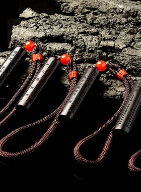 极速檀木经文f挂件楞严咒大悲咒心经吊坠项链钥匙扣挂饰保平安挂