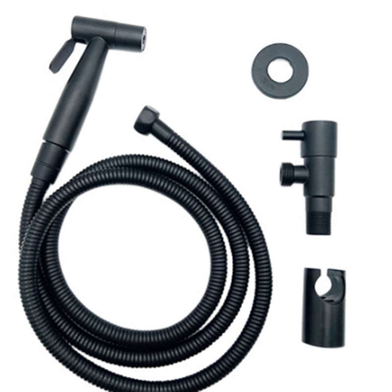 厂家304不锈钢马桶伴侣黑喷枪套装增压神器卫生间妇洗器喷头 - 图3