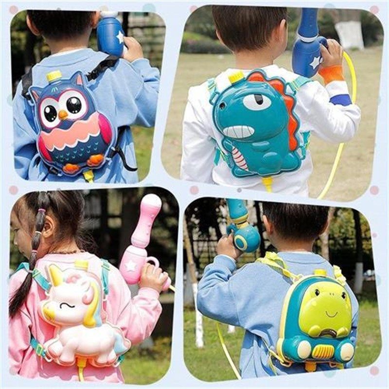 卡通背包水枪儿童玩具大容量喷水打水仗呲水抽拉式水枪宝宝男女孩,淘宝优惠券,粉丝福利购,淘宝优惠卷