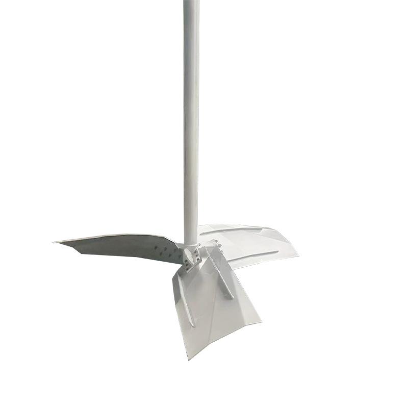 立式水翼桨式搅拌机污水处理设备不锈钢混凝池絮凝池水翼搅拌机 - 图3