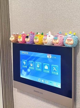 可视门铃摆件h装饰品入户玄关摆件家居饰品客厅桌面高级感小众创