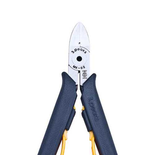 三山3.peaks进口专业模型剪MK-02塑料钳 精密薄口塑料模型钳120mm - 图1