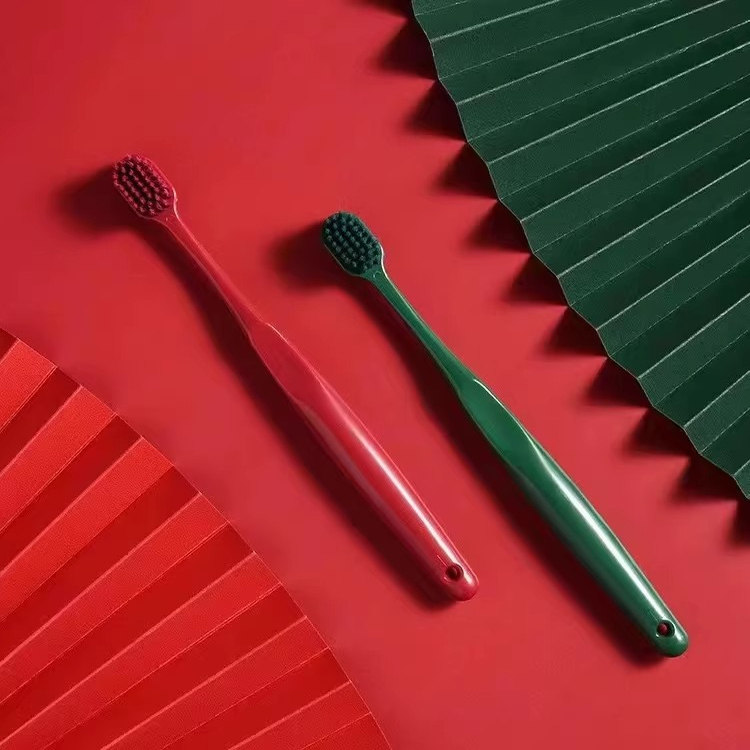 2支/盒超细软毛牙刷宽头牙缝清洁成人家庭装装口腔清洁工具家用,淘宝优惠券,粉丝福利购,淘宝优惠卷