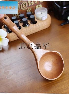 木质观景盆看盆美容院专用东南亚泰式spa欢迎仪式净.手洗手礼盆,