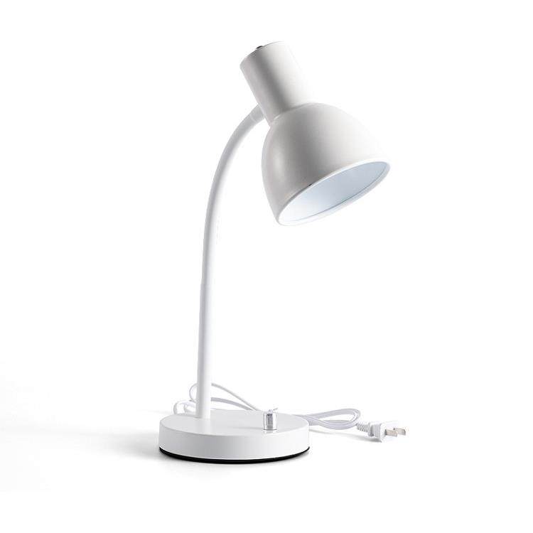 护眼led台灯学习书桌宿舍插电学生台式金属简约办公阅读E27无频闪,淘宝优惠券,粉丝福利购,淘宝优惠卷