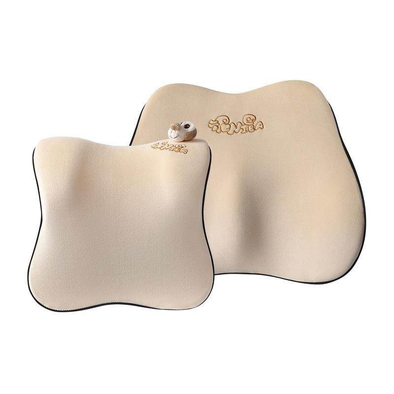 汽车头枕护颈枕车用靠枕车内座椅枕头记忆棉高档护腰靠垫四季通用,淘宝优惠券,粉丝福利购,淘宝优惠卷