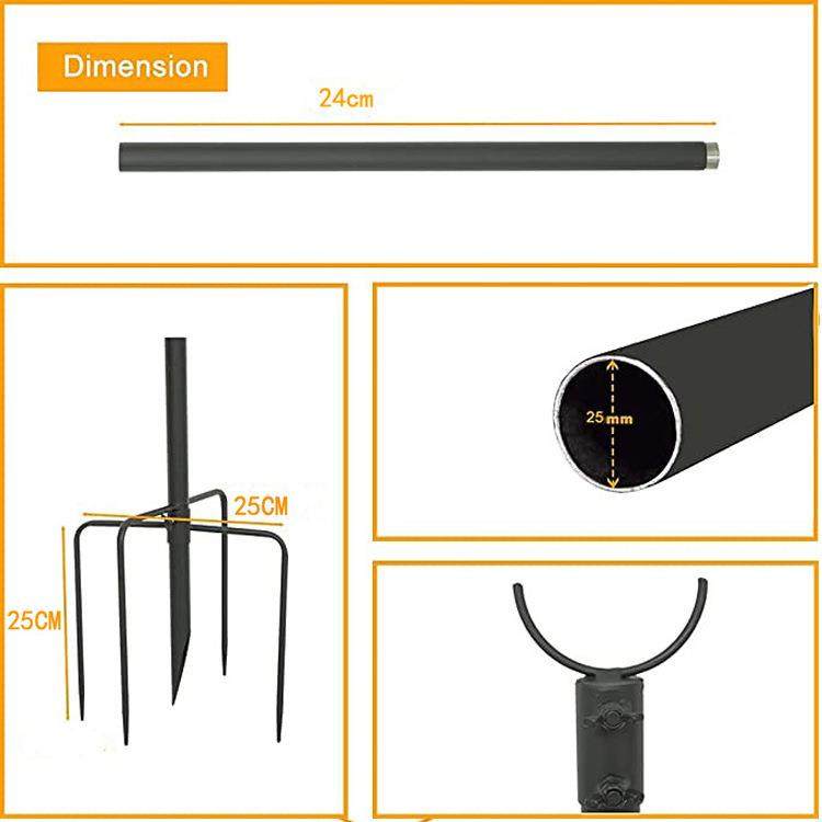 跨境户外灯杆 庭院电线杆 花园露台支撑杆婚礼派对可拆卸挂钩叉杆,淘宝优惠券,粉丝福利购,淘宝优惠卷