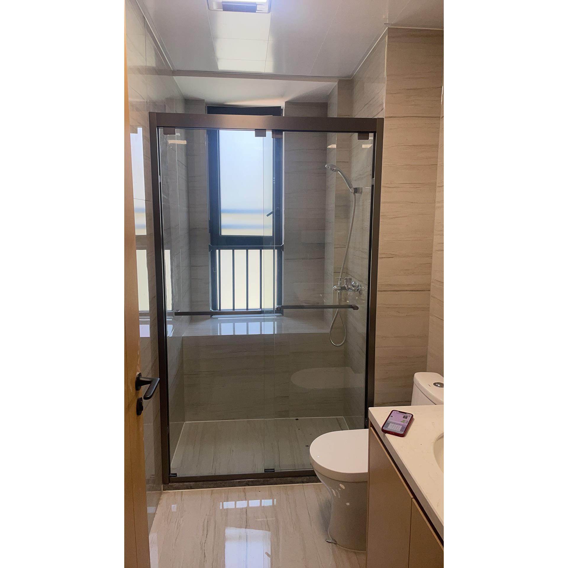 定制淋浴房一字型简易淋浴房钢化玻璃淋浴房隔断移门不锈钢淋浴房,淘宝优惠券,粉丝福利购,淘宝优惠卷