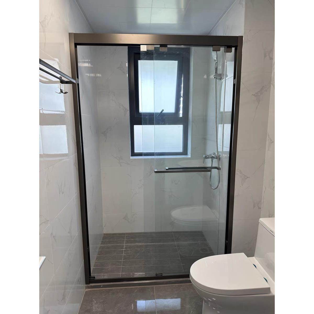 定制淋浴房一字型简易淋浴房钢化玻璃淋浴房隔断移门不锈钢淋浴房,淘宝优惠券,粉丝福利购,淘宝优惠卷