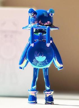 轻奢可爱星际太空国潮车载摆件男生潮流ufo飞碟模型酷炫星空手办