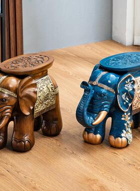 进门换鞋凳家用客厅大象凳子鞋柜创意落地摆件店铺开业乔迁送朋友