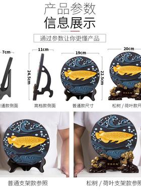 家居装饰品客厅电视酒柜乔迁新房摆件炭雕工艺品博古架家庭小摆设