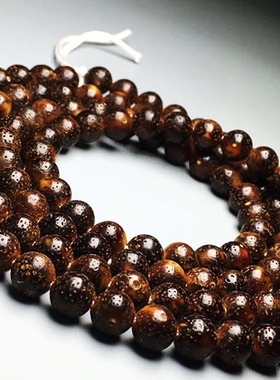 极速海南星月菩提菩提玉化料108佛珠念珠男女项链手Y链手串虎皮原