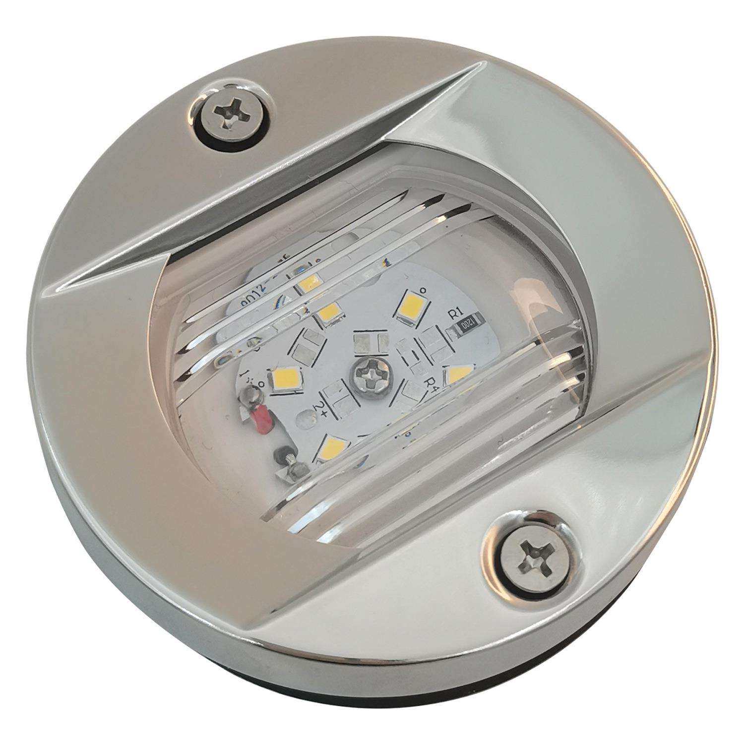 LED圆形白光航行灯船尾灯不锈钢防水12V船舶游艇航海灯跨境热销灯,淘宝优惠券,粉丝福利购,淘宝优惠卷