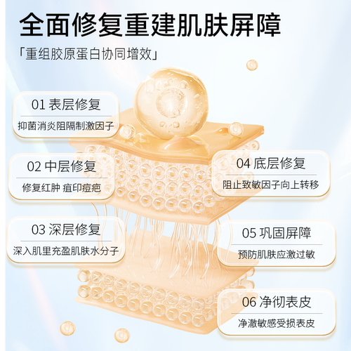 【U先试用】瑞恩诗重组胶原蛋白医用敷料术后创面械字号修复贴2片 - 图2