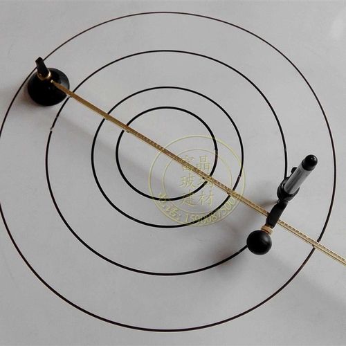 极速。。包邮f 特粉大圆规夹铅笔 白板笔 记号水性笔 夹笔器画圆 - 图1