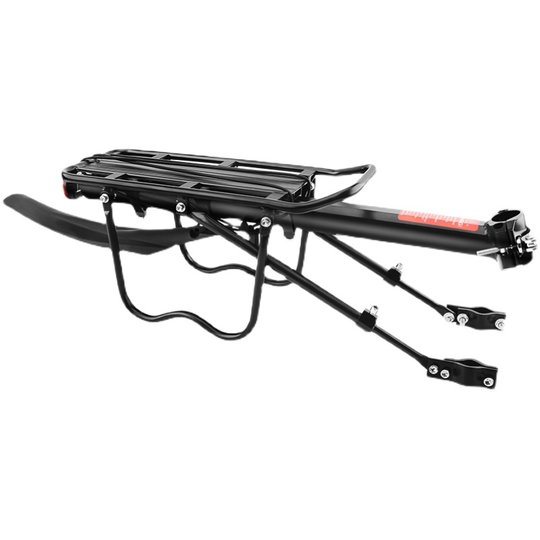 Porte-vélos automoteur extrêmement rapide pour vélo de montagne, support de siège arrière à dégagement rapide, peut transporter des personnes, porte-bagages, liste d'équipement d'équitation