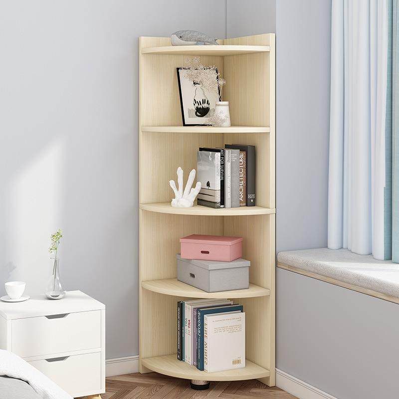 转角置物架客厅简易墙角飘窗小书架家用简约落地卧室三角角落书柜,淘宝优惠券,粉丝福利购,淘宝优惠卷