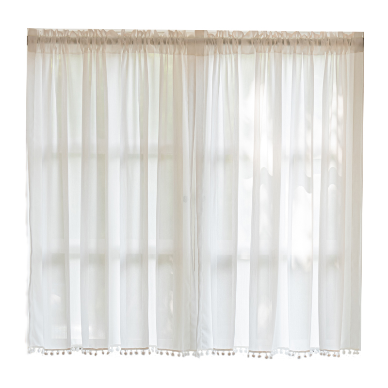 No need to drill holes to install French curtains, door curtains, gauze curtains to keep out dust