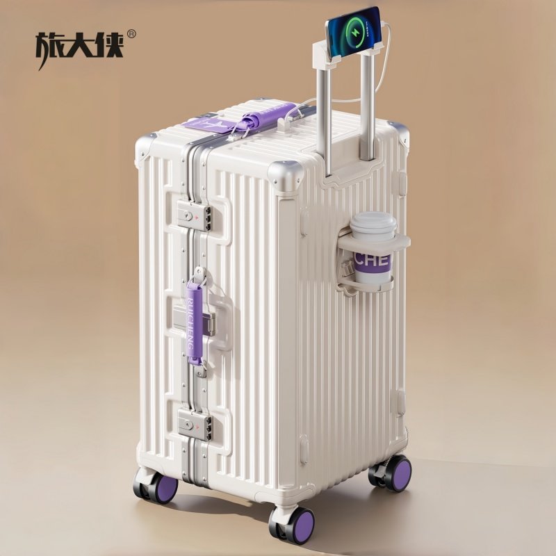 旅大侠超大容量行李箱女2026新款32寸拉杆箱加厚铝框硬箱旅行箱男,淘宝优惠券,粉丝福利购,淘宝优惠卷