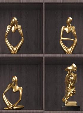 轻奢高档装饰品摆件客厅电视柜家居饰品酒柜玄关大气摆设简约现代