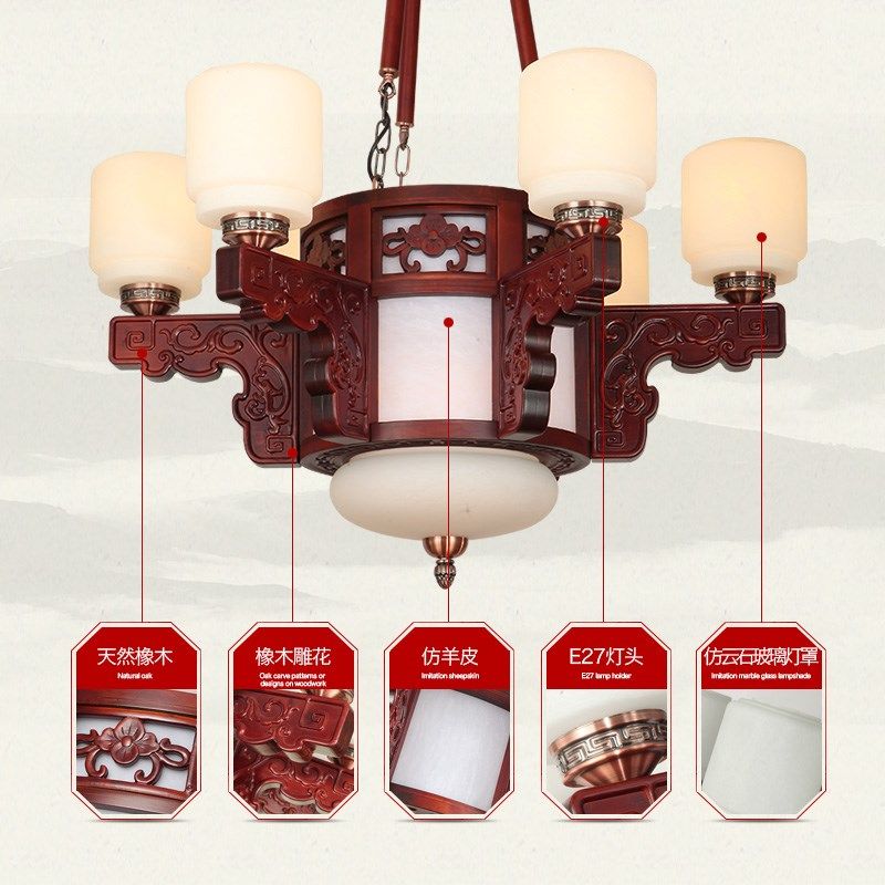 古典仿古中式吊灯茶楼餐厅大气灯具酒店大厅灯别墅复式楼客厅吊灯,淘宝优惠券,粉丝福利购,淘宝优惠卷