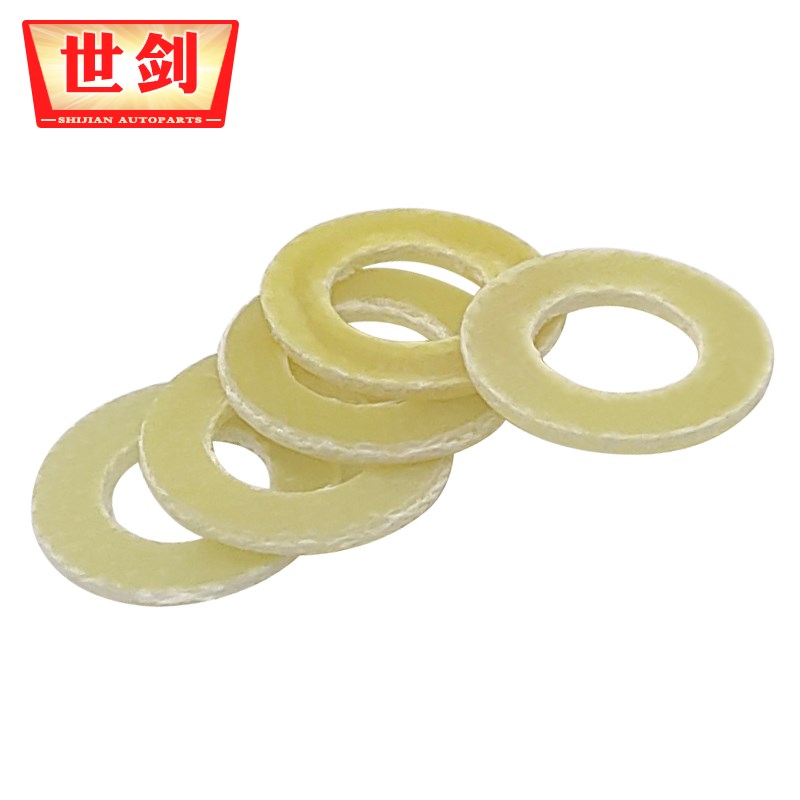 6M8绝缘胶木垫平垫耐高温垫圈阻燃D垫片环氧树脂片黄色电工垫电木 - 图0