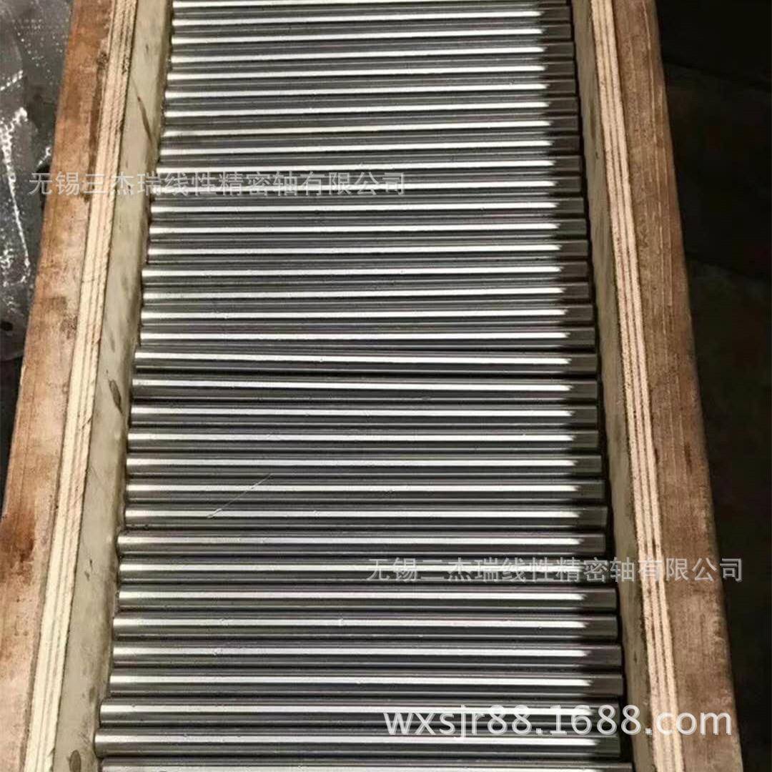 45镀铬光轴活塞杆棒传动器淬火调质加硬实心直线光亮硬轴滑动导 - 图2