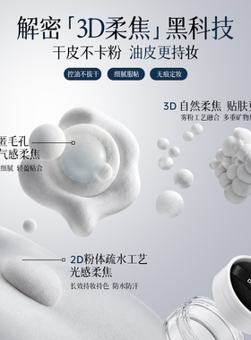 黛妆之谜柔焦控油散粉