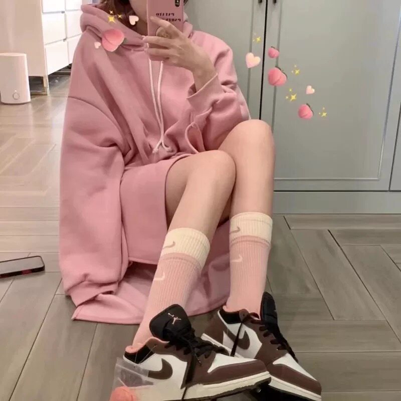 韩版休闲运动服套装女遮肉显瘦宽松大码户外跑步瑜伽健身服五件套