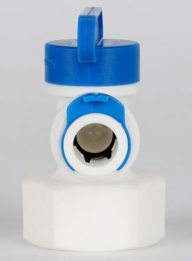 新品欧美星净水器配件1r1G纯水机压力桶开关6分内牙转2分压力桶球